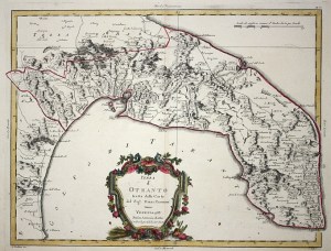 MAPPA TERRA D'OTRANTO